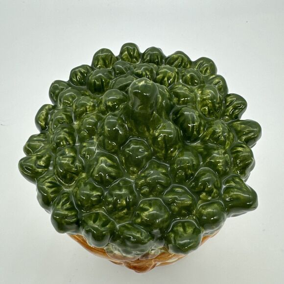 Vintage SAMWARE Made in China Ceramic ASPARAGUS SMALL canister/lid 1 of Set Of 3 - Picture 5 of 11